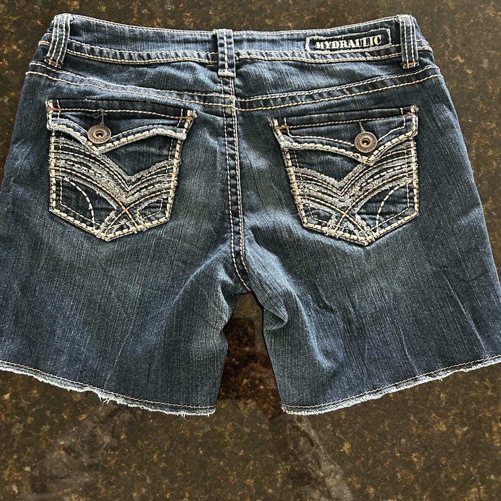 Hydraulic Women's Blue Denim Shorts